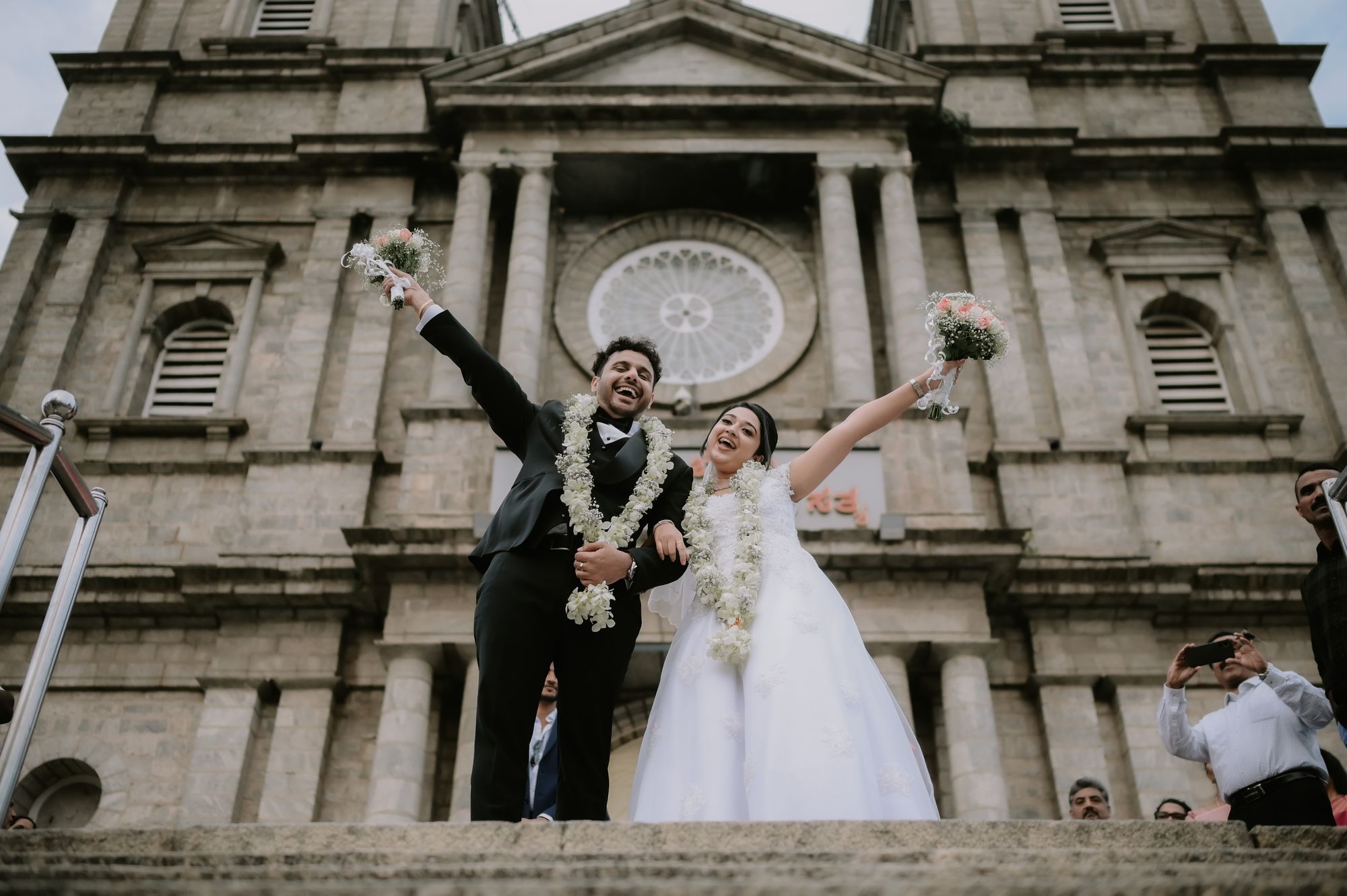 Klassischer Hochzeitsmoment
